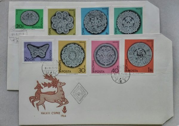 1964 Halasi csipke Fdc