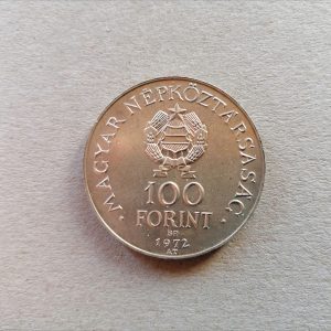 1972 Budapest 100 forint ezüst