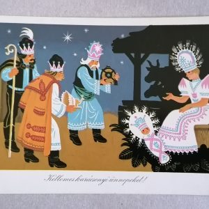 Húsvéti motívum Gönczi Tibor képeslap 5