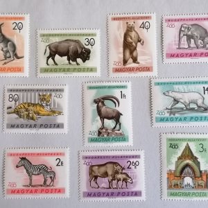1961 Budapesti állatkert bélyeg sor I
